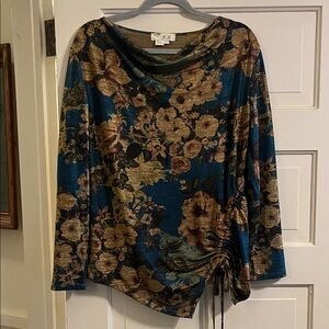 Floral Print Women's Top